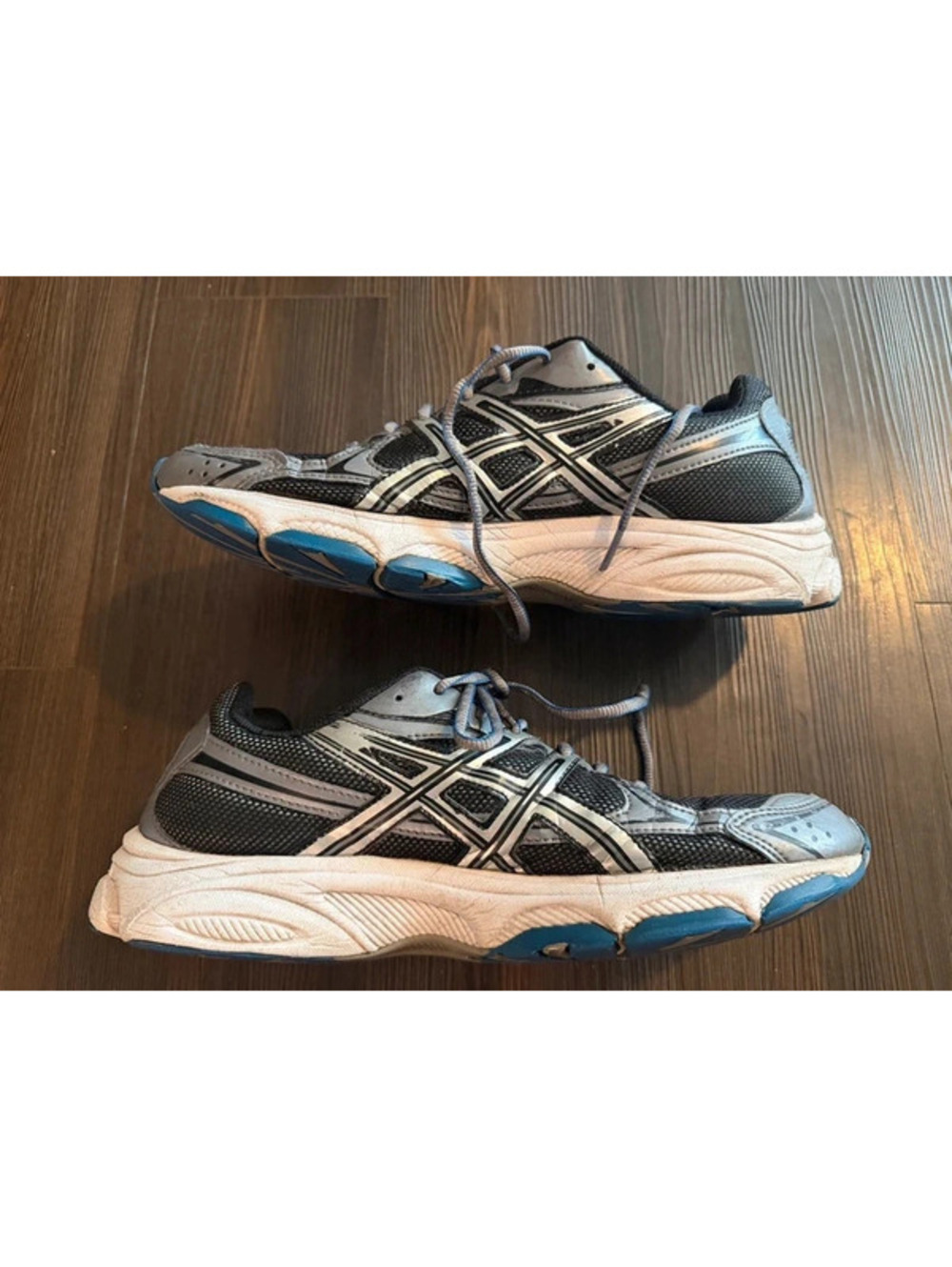Asics Gel Venture A661215 FY Mens Running Shoes Grey/Blue Size 12 Marathon